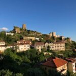 Paisaje de Krujë, uno de los pueblos más bonitos de Albania