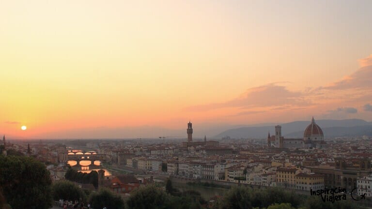 mirador de la Piazzale Michelangelo en Florencia