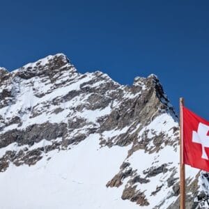 Pico Jungfrau desde el Jungfraujoch Plateau