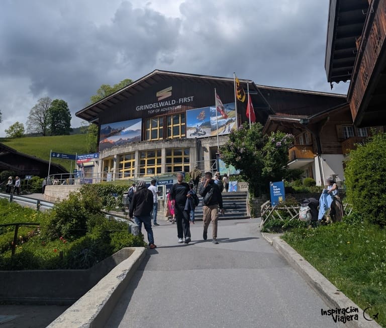 Cómo subir a Grindelwald First