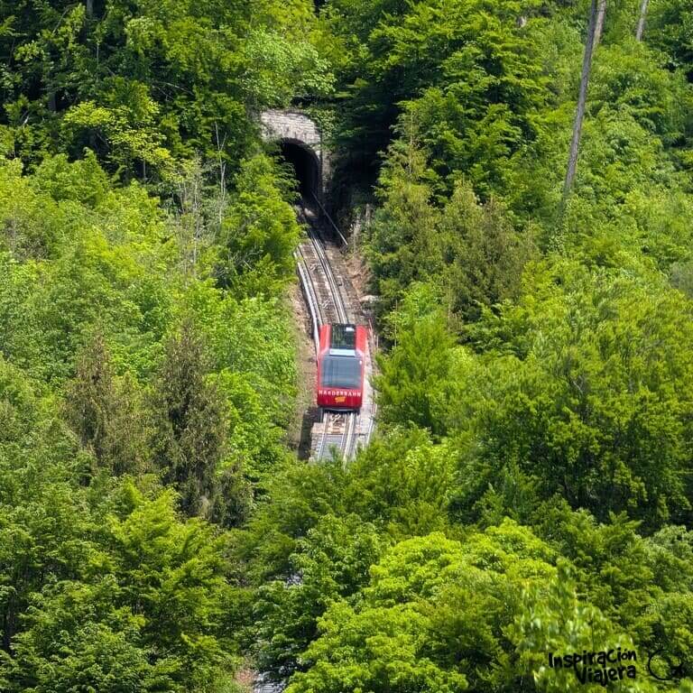 Funicular a Harder Kulm
