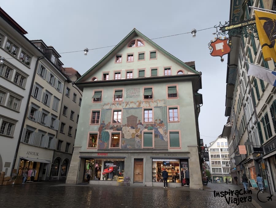 Weinmarkt (Plaza del vino) de Lucerna