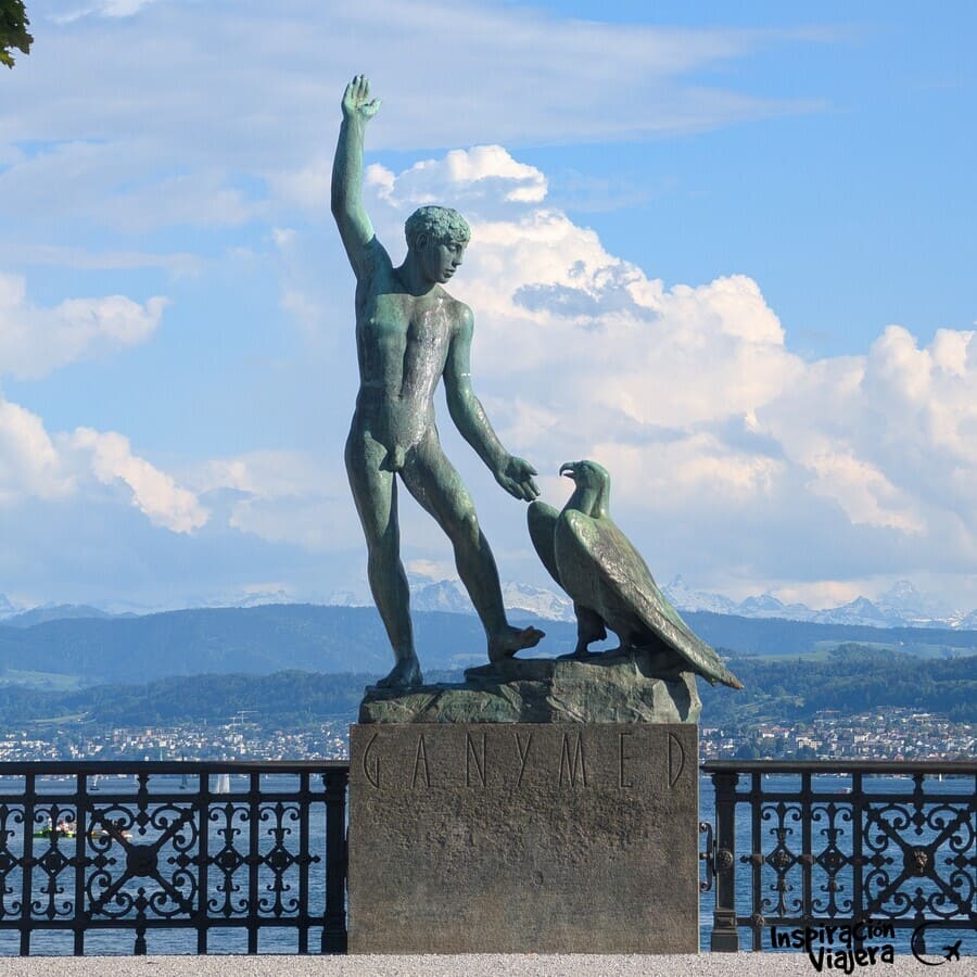 Vistas al lago de Zúrich