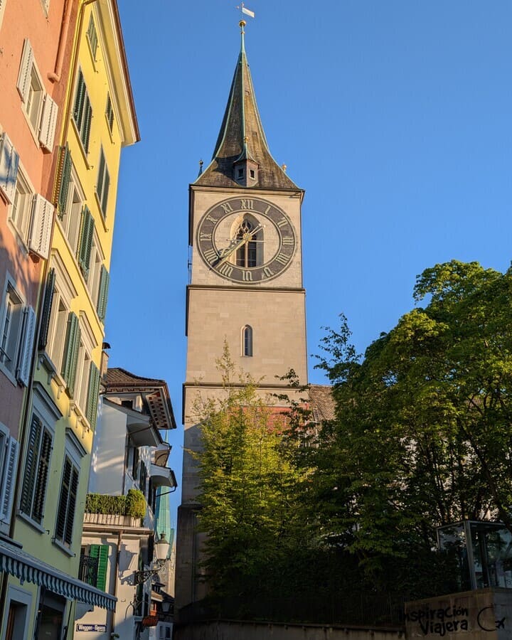 Iglesia de San Pedro, Zúrich