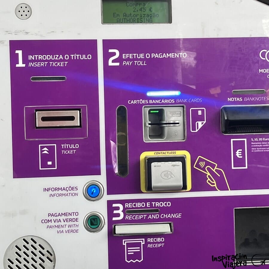 Cuánto cuestan los peajes en Portugal