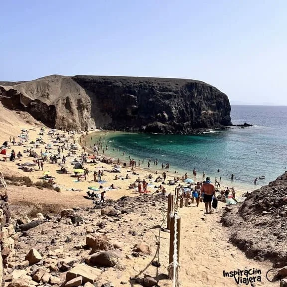 Mejores playas de arena blanca de Lanzarote