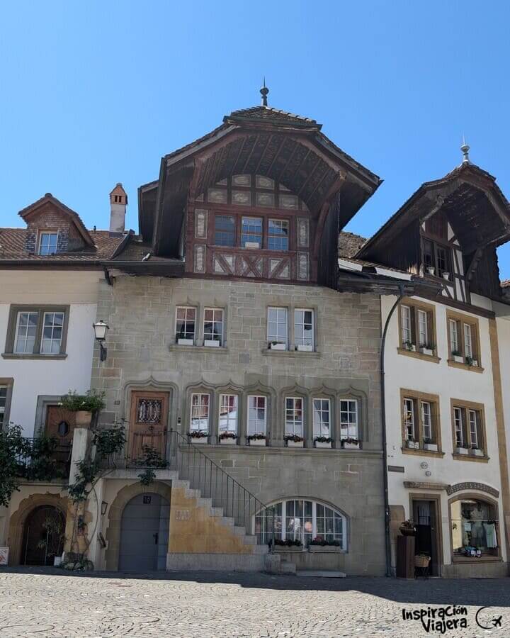 Edificio gótico de Murten