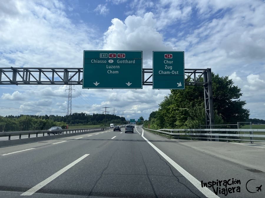 Conducir en Suiza