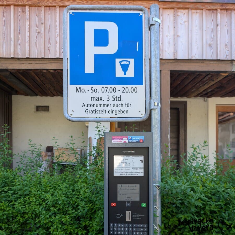 Cómo aparcar en Suiza