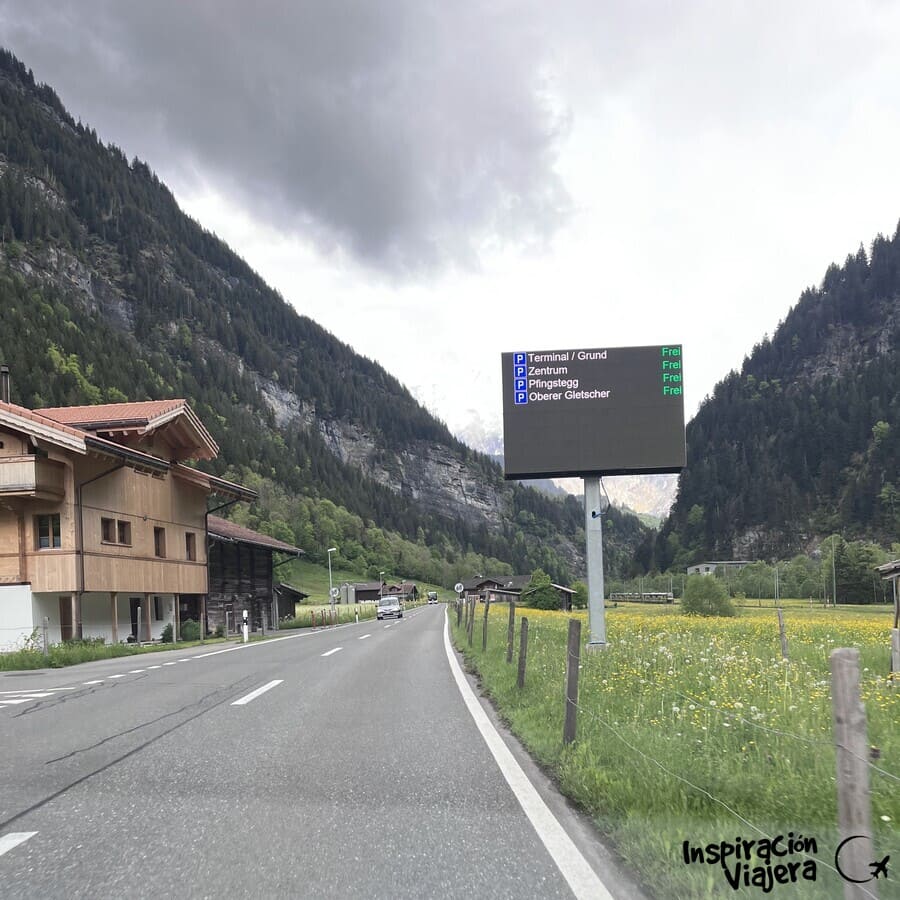 Dónde aparcar en Suiza