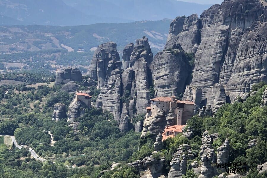 Cómo subir a los monasterios de Meteora