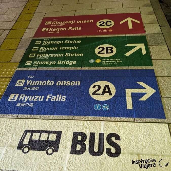 Cómo moverse por Nikko