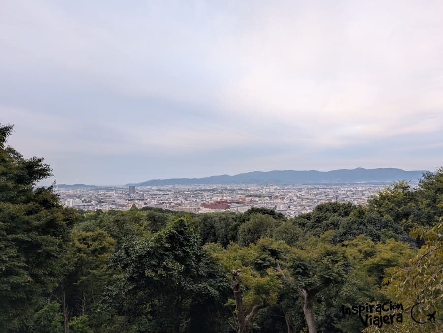 Mirador de Kioto desde Fushimi Inari