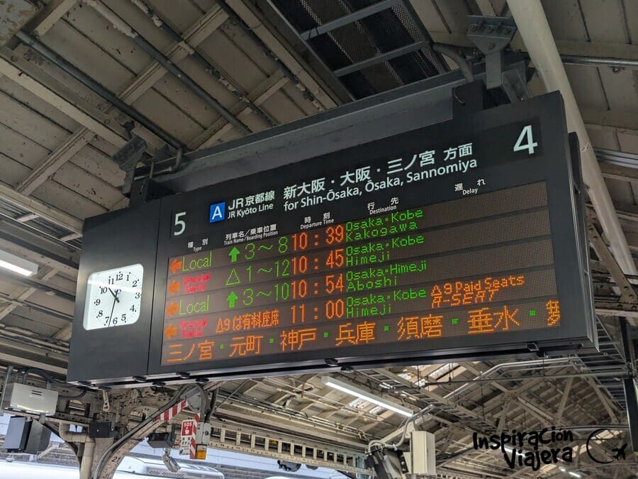 Cómo llegar a Osaka desde Kioto