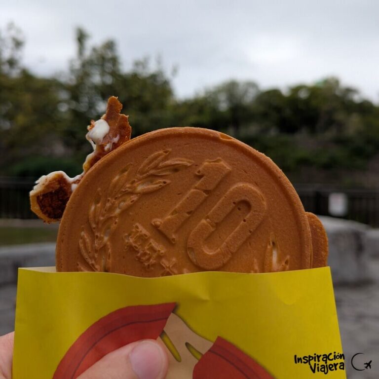 Monedas de mozzarella en Osaka