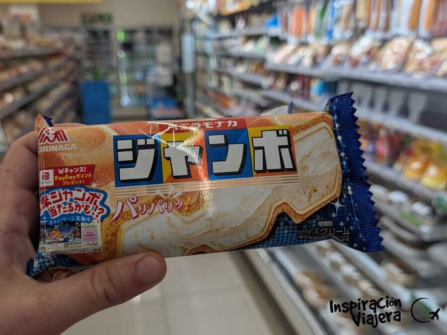 Sándwich helado de konbini