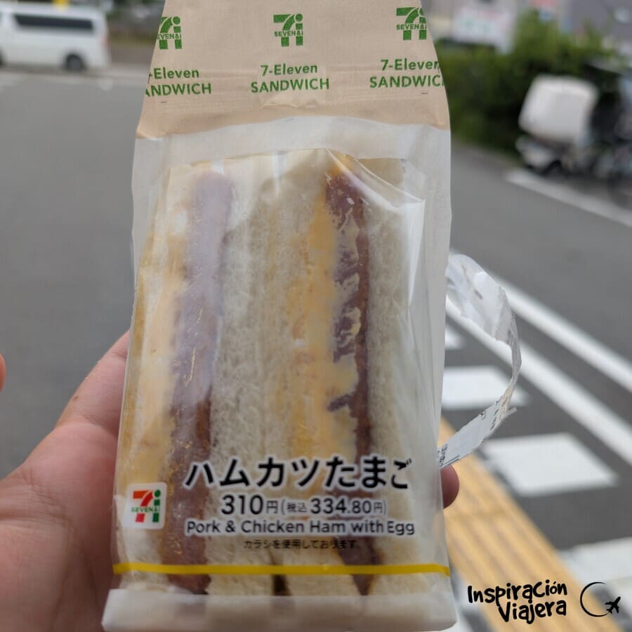 Sándwich de konbini