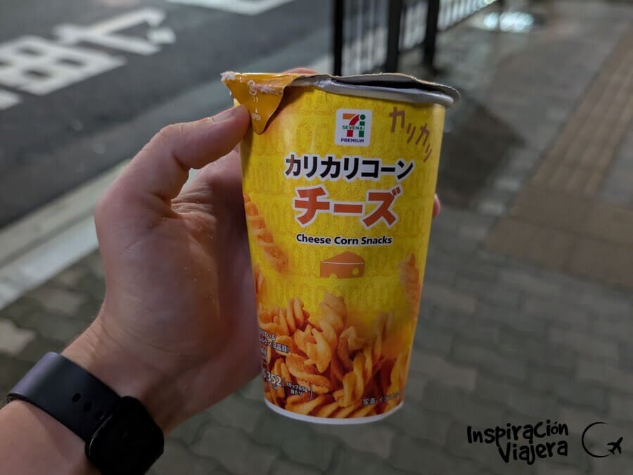 Snacks de konbini en Japón