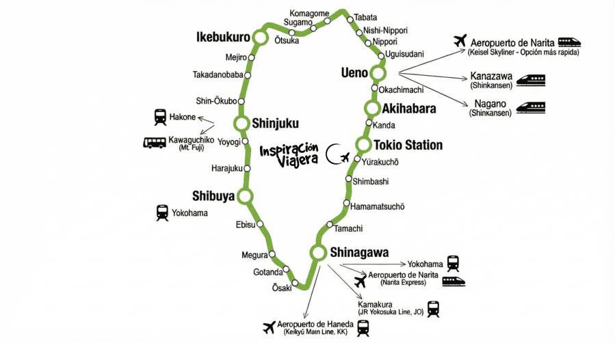 Línea Yamanote de Tokio