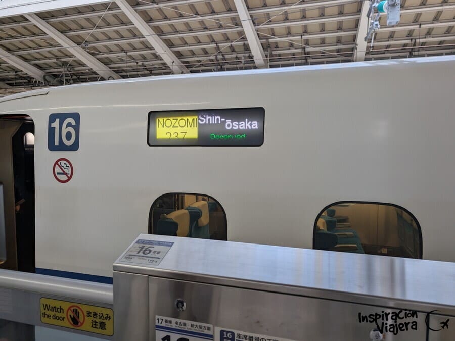 Cómo ir de Tokio a Kioto en Shinkansen