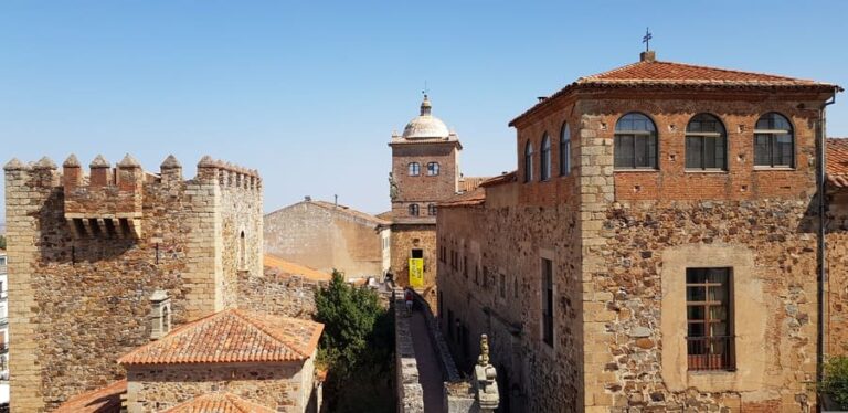 Vistas desde la muralla de Cáceres