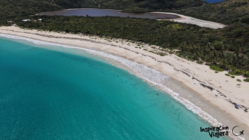Vistas desde el aire de Playa Flamenco