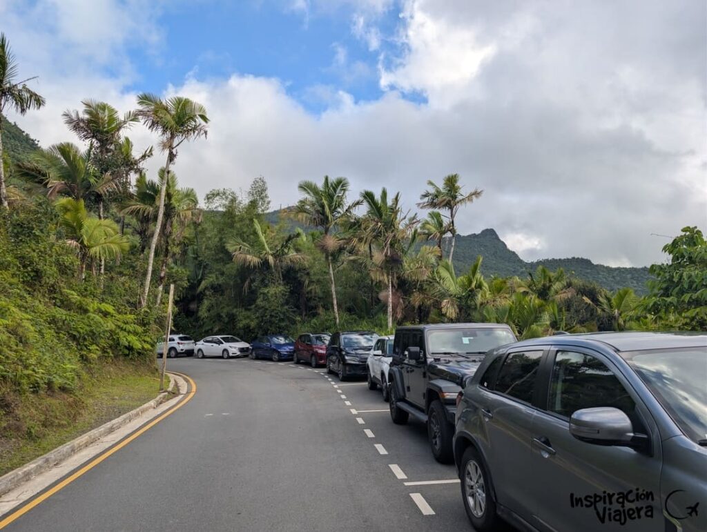Dónde aparcar en El Yunque