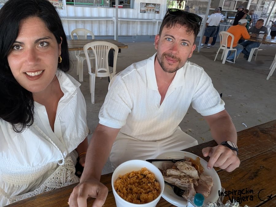 Comer en chinchorros en Puerto Rico